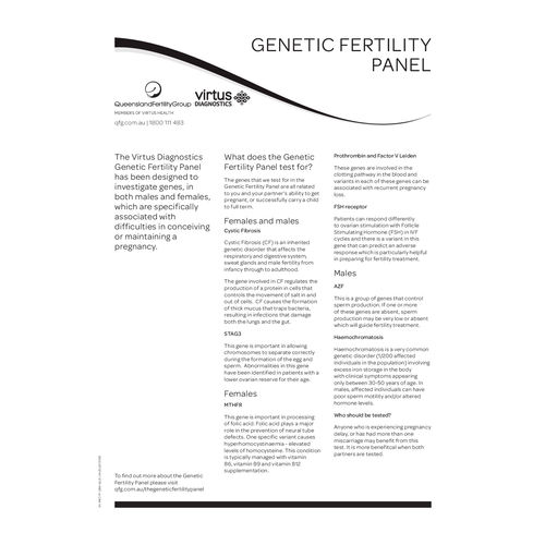  Genetic Fertility Panel