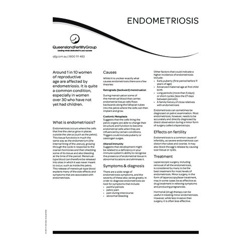Endometriosis fact sheet