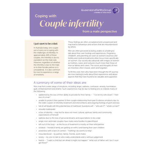 Coping with Infertility